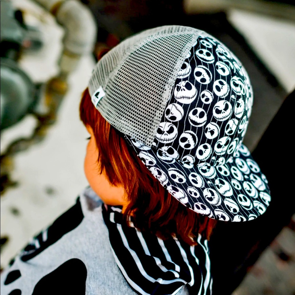 Disney Nightmare Before Christmas Pumpkin King Toddler Halloween Trucker Hat